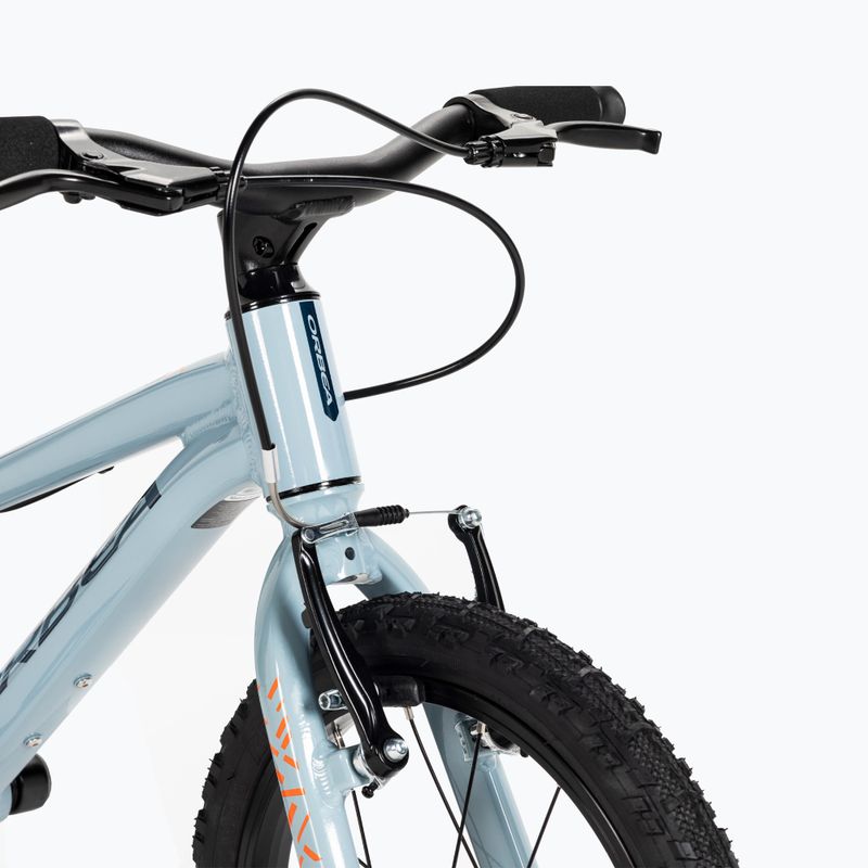 Orbea MX 16 2023 children's bike bluish grey/bright red 4