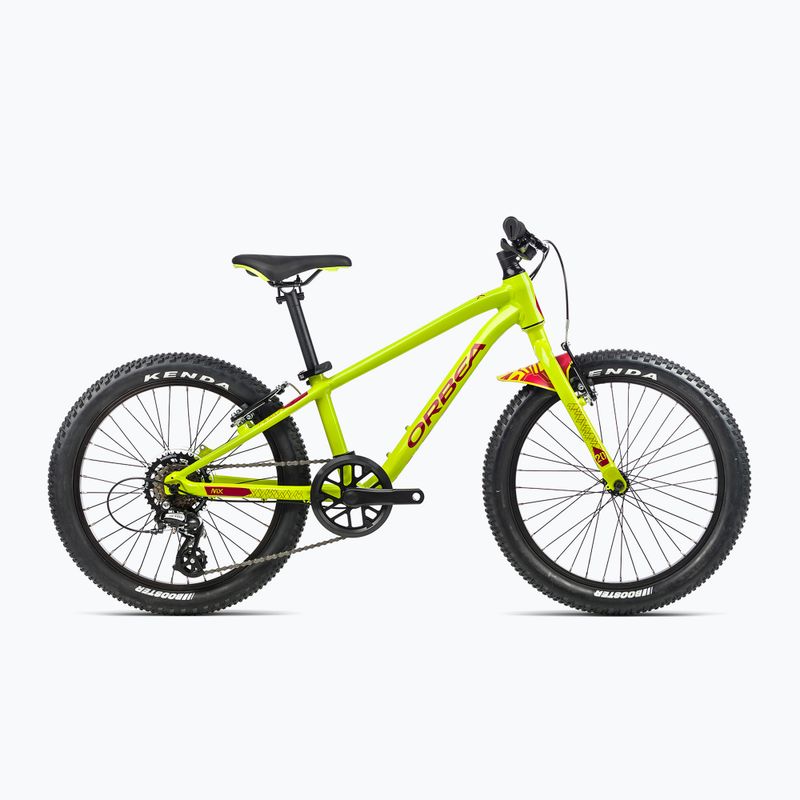 Orbea children's bike MX 20 Dirt 2023 lime green/watermelon red
