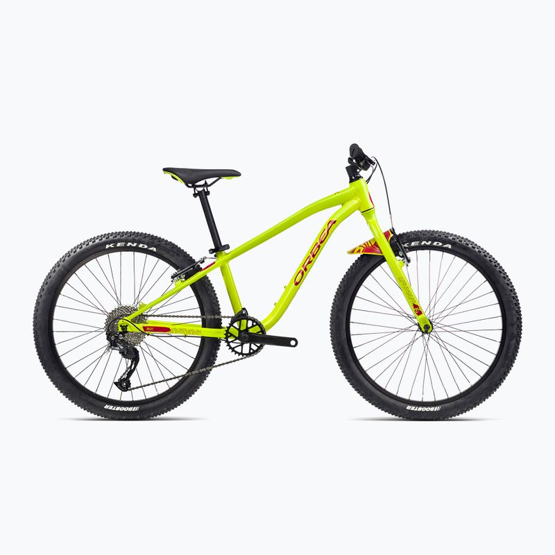 Orbea MX 24 Team 2023 children's bike lime green/watermelon red