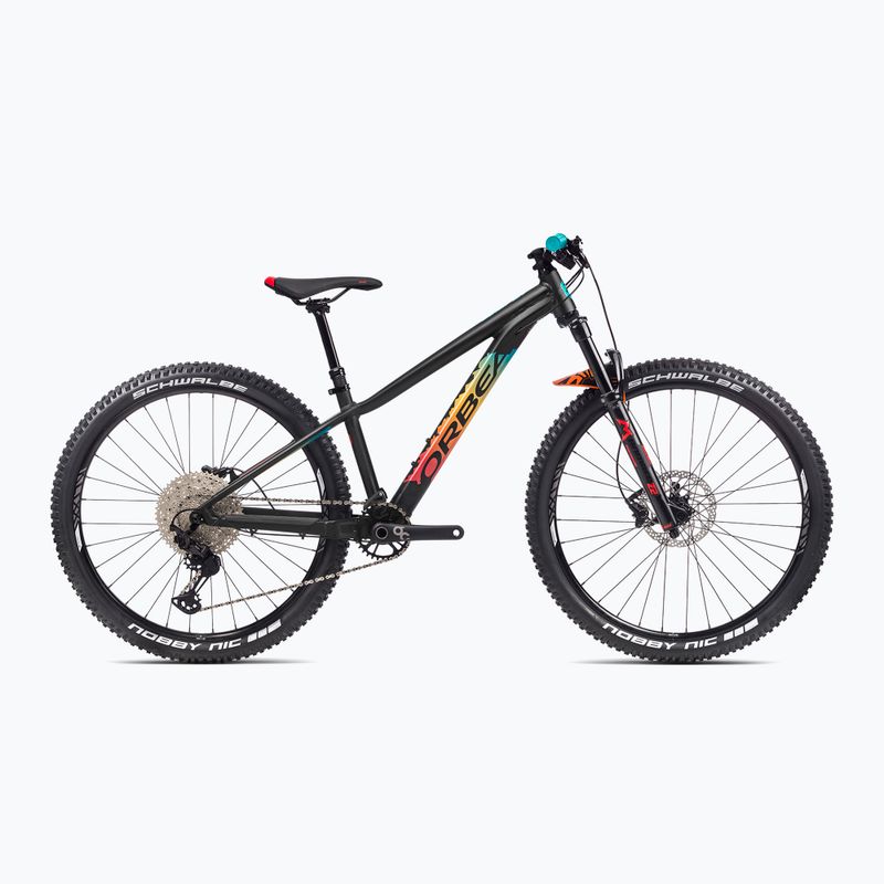 Orbea children's bike Laufey 27 H10 2023 black matt/rainbow