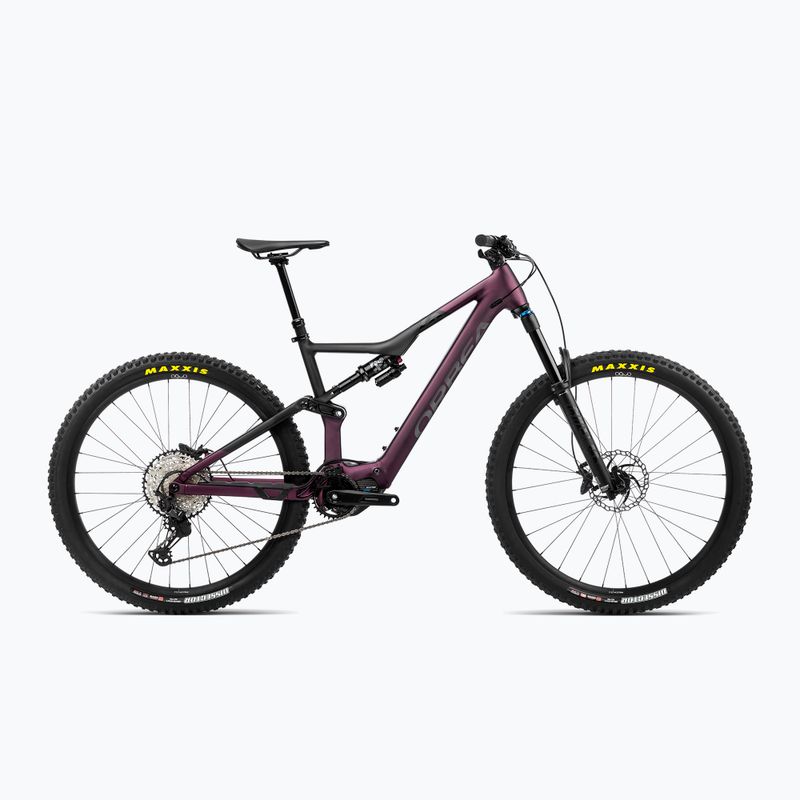 Orbea Rise Hydro 42V 540Wh 2023 metallic mulberry/black electric bike