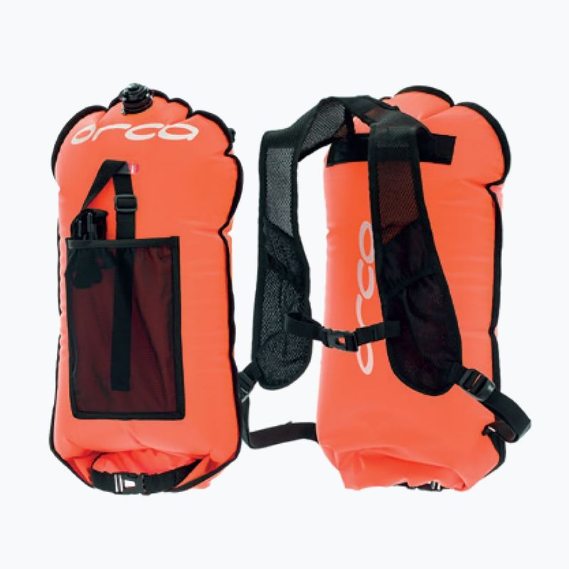 Safety buoy Orca Safety Bag high vis orange