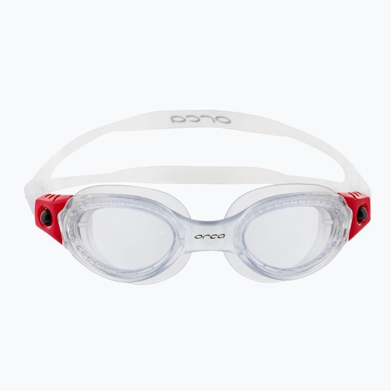 Orca Killa Junior clear white children's swimming goggles 2