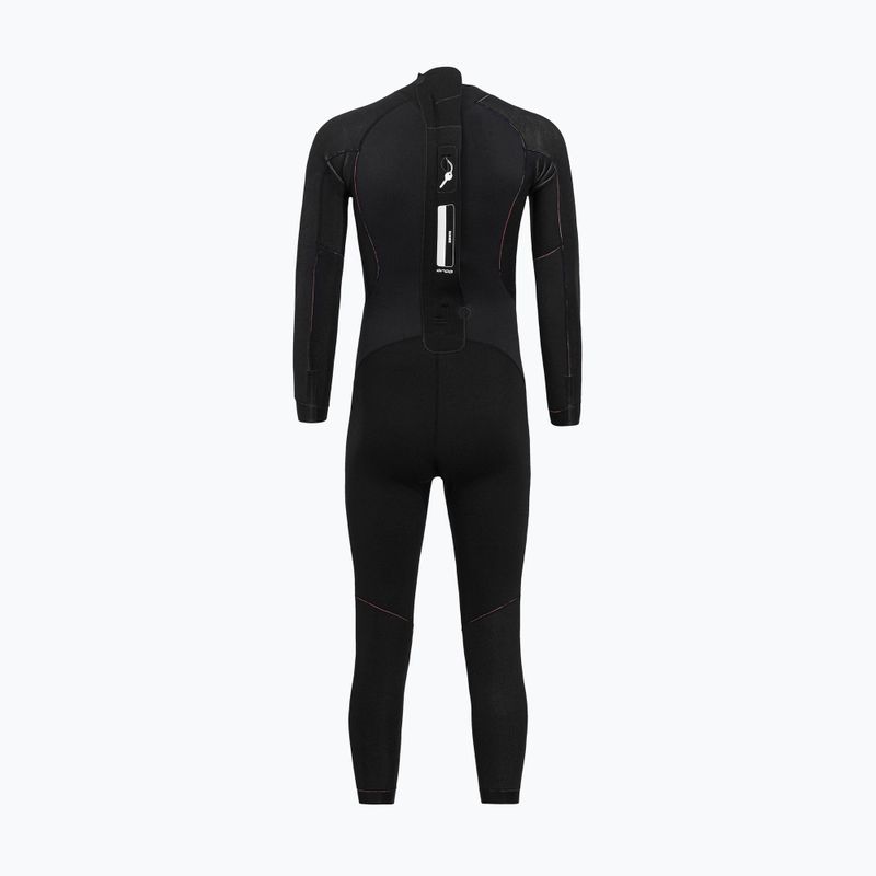 Women's triathlon wetsuit Orca Vitalis Openwater Hi Vis black 4