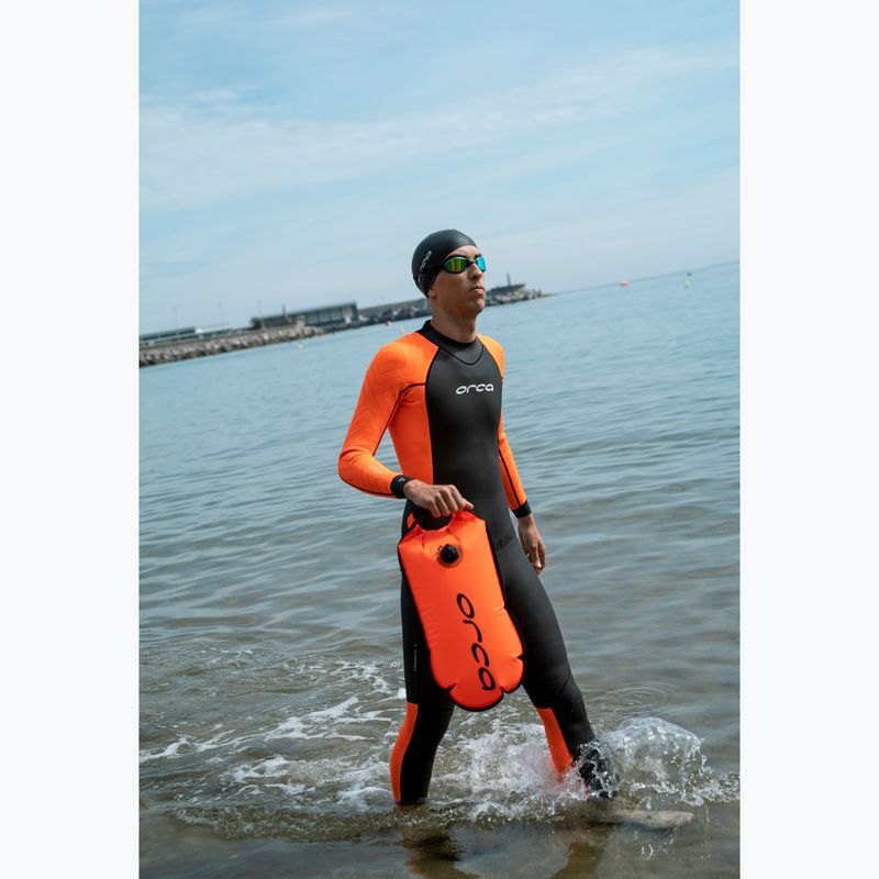 Women's triathlon wetsuit Orca Vitalis Openwater Hi Vis black 8