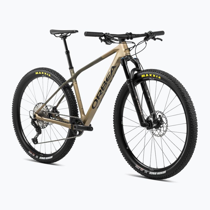 Orbea Alma M50 2024 mountain bike baobab brown/green gold 2