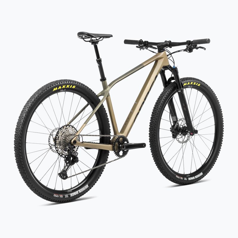 Orbea Alma M50 2024 mountain bike baobab brown/green gold 3