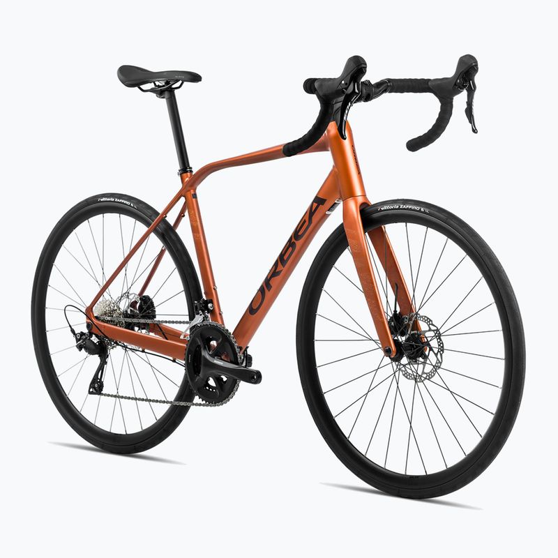 Orbea Avant H60 2024 orange candy/cosmic bronze road bike 2