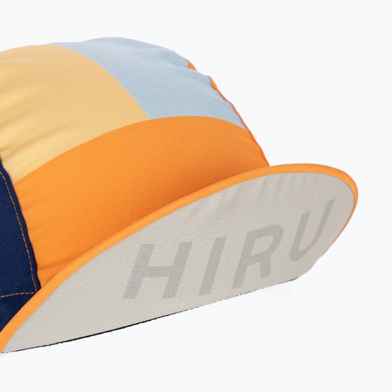 HIRU Racing light blue cycling cap 4