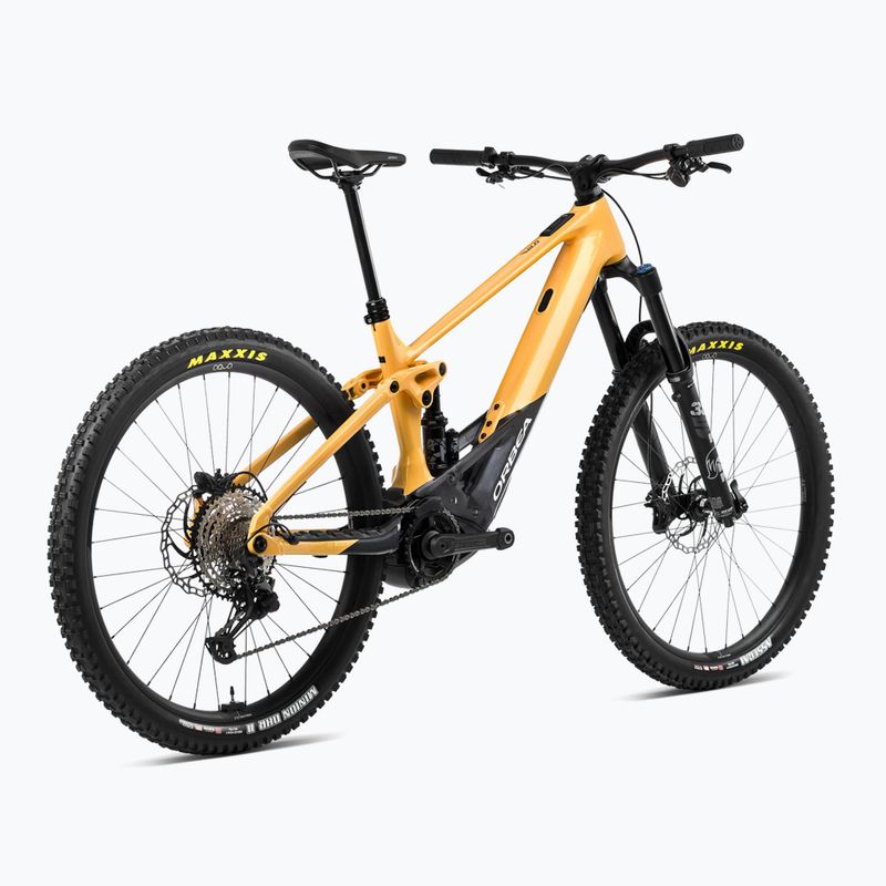Orbea Wild H30 625Wh 2024 corn yellow/metallic night black electric bike 3