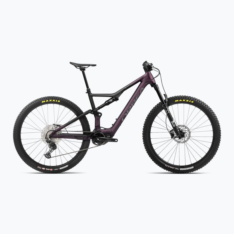 Orbea Rise H30 540Wh 2024 metallic mulberry/black electric bike