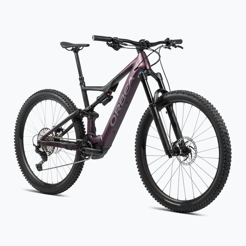 Orbea Rise H30 540Wh 2024 metallic mulberry/black electric bike 2