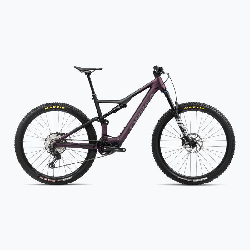 Orbea Rise H20 540Wh 2024 metallic mulberry/black electric bike