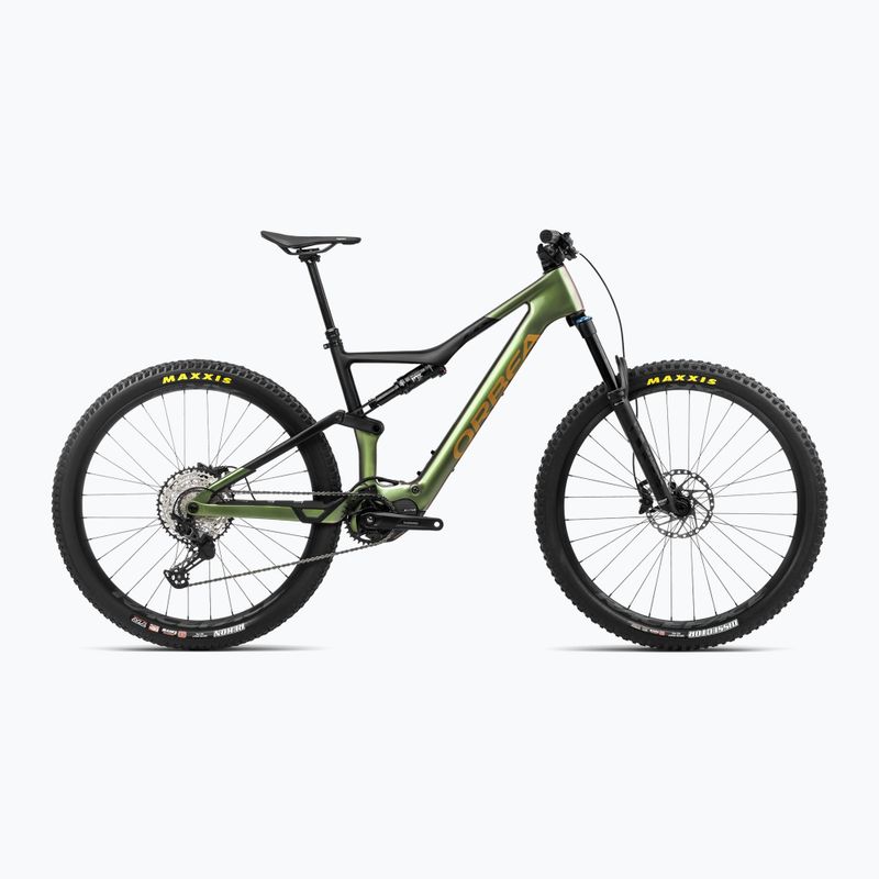 Orbea Rise M20 360Wh 2024 chameleon goblin green/black electric bike