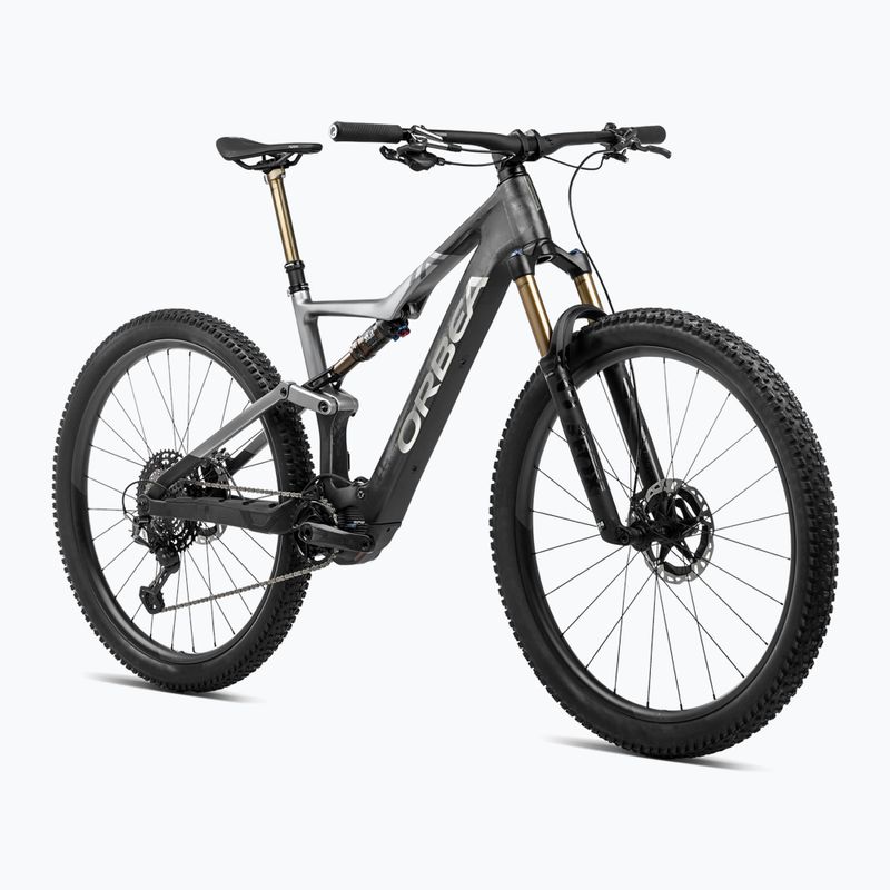 Orbea Rise M20 360Wh 2024 carbon raw/shark grey electric bike 2