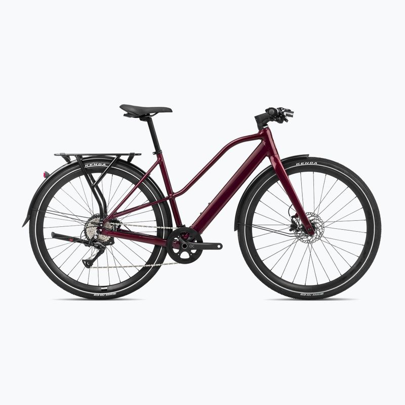 Orbea Vibe Mid H30 EQ 36V 6.9Ah 248Wh 2024 metallic burgundy red electric bike