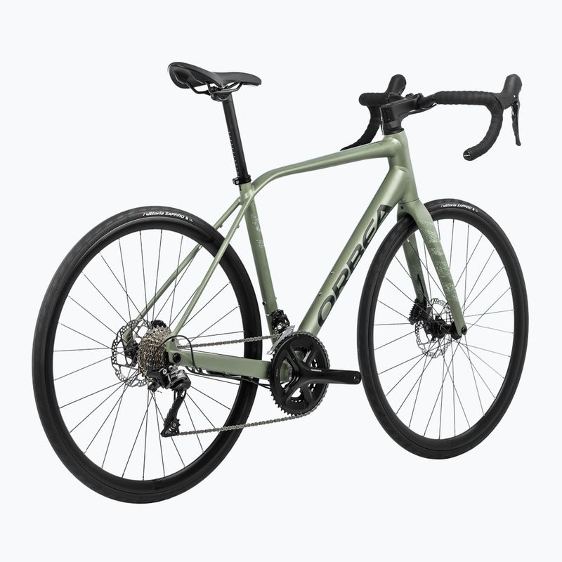 Orbea Avant H30 2024 metallic green artichoke road bike 3