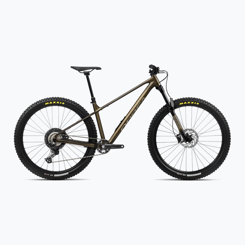 Orbea Laufey H30 2024 Metallic olive green/titanium black mountain bike