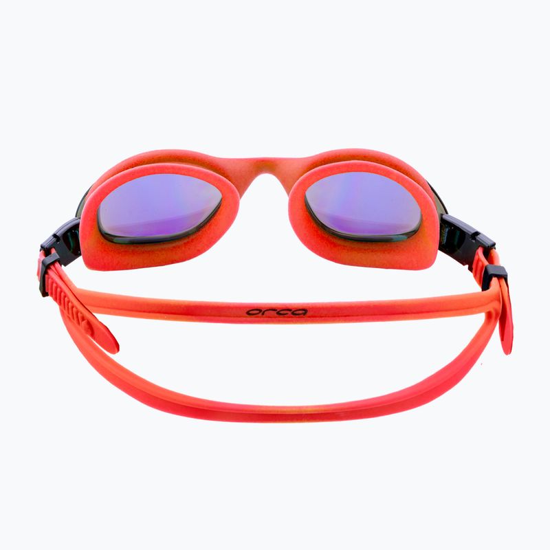 Orca Killa 180º high visibility orange/mirror swim goggles FVA30054 5