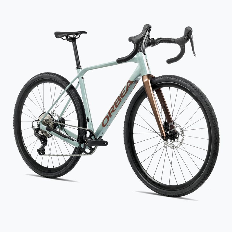 Orbea Terra H30 2025 blue stone/copper gravel bike 2