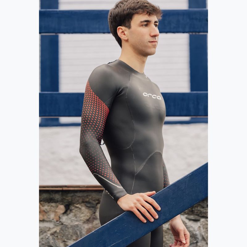 Men's triathlon wetsuit Orca Athlex Float red buoyancy 5