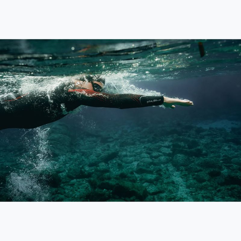 Men's triathlon wetsuit Orca Athlex Float red buoyancy 8