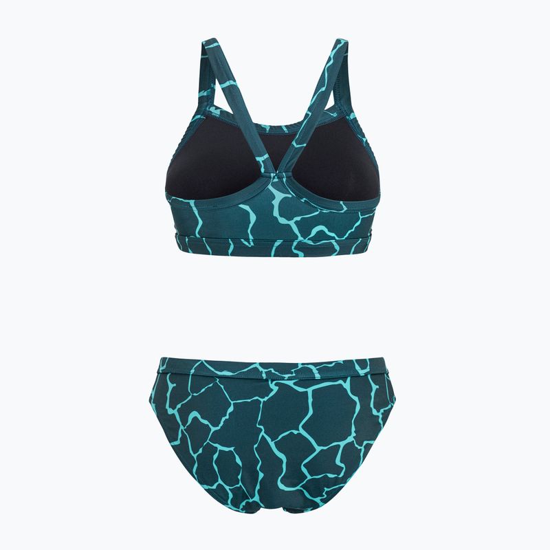 Women's two-piece swimsuit Orca Core Bikini dark green 2