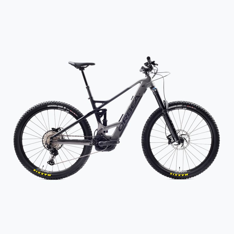 Orbea Wild FS H10 silver electric bike M34718WB