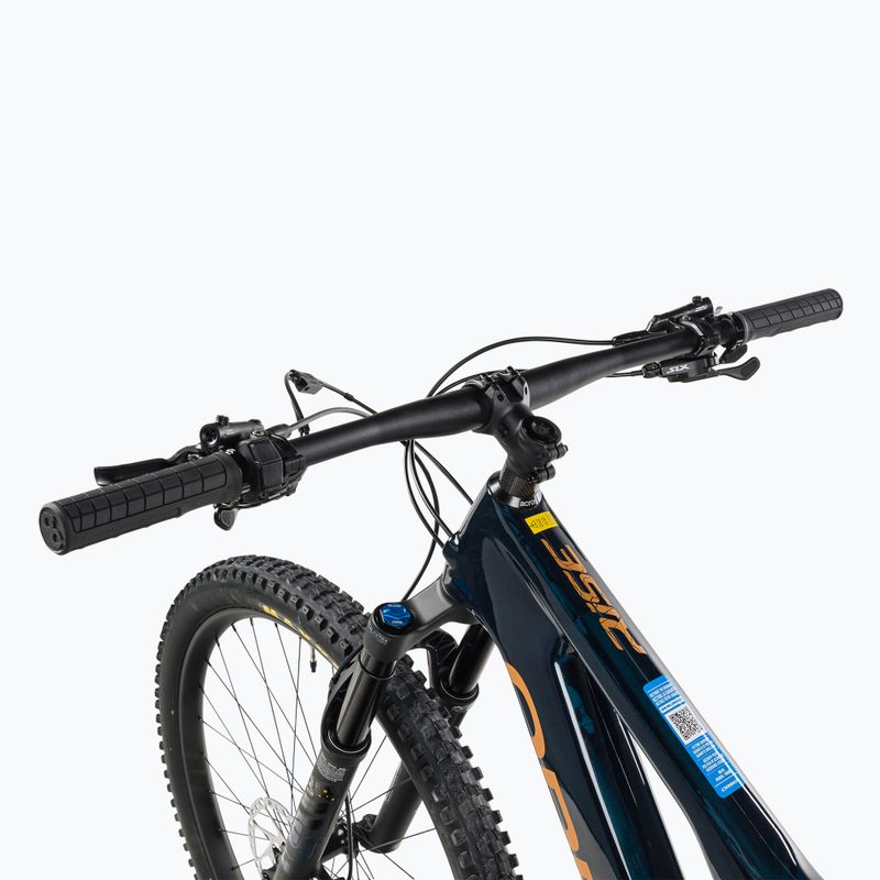 Orbea Rise M20 blue-gold electric bike M36020YX 4