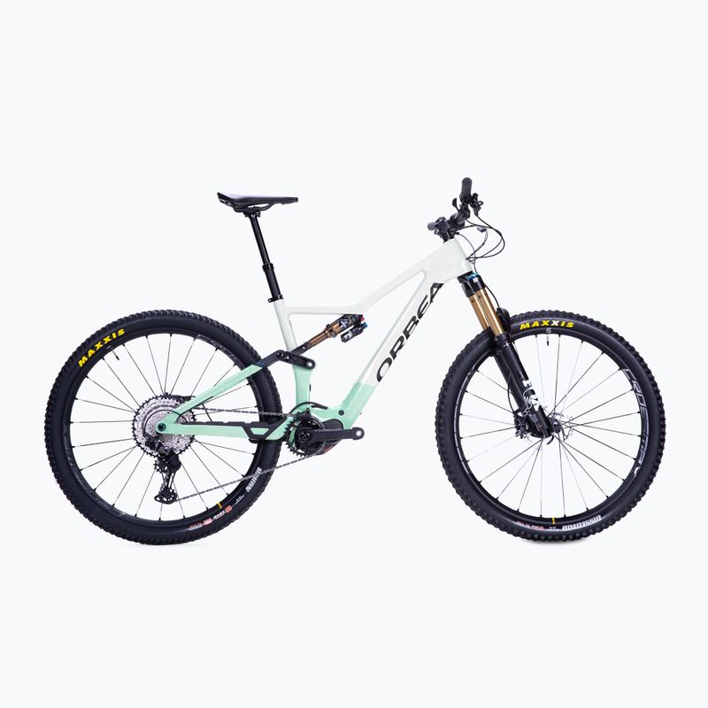 Orbea Rise M10 electric bike white