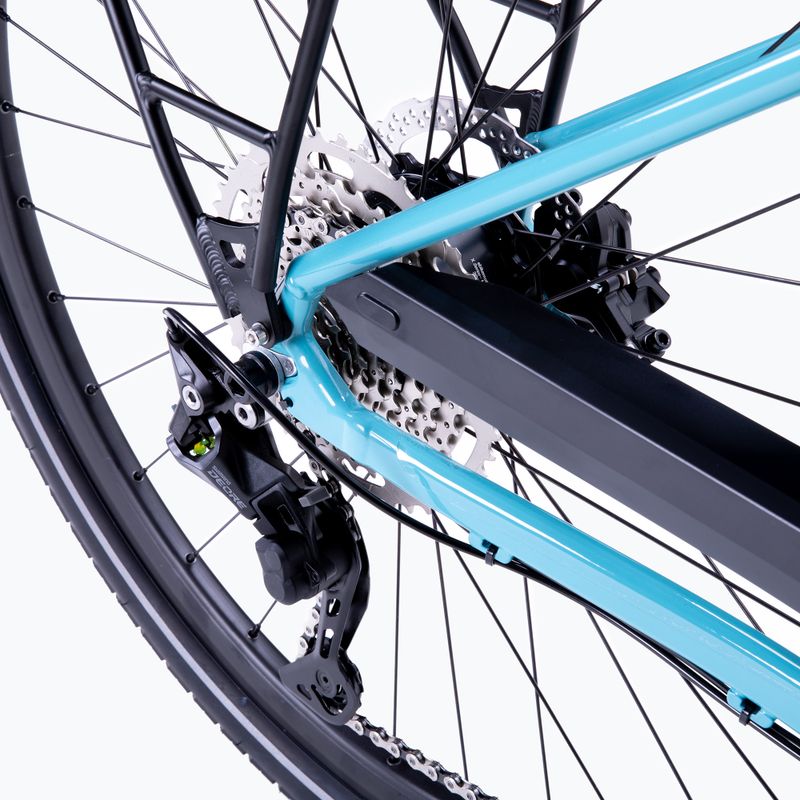 Orbea Optima E40 blue electric bicycle 8