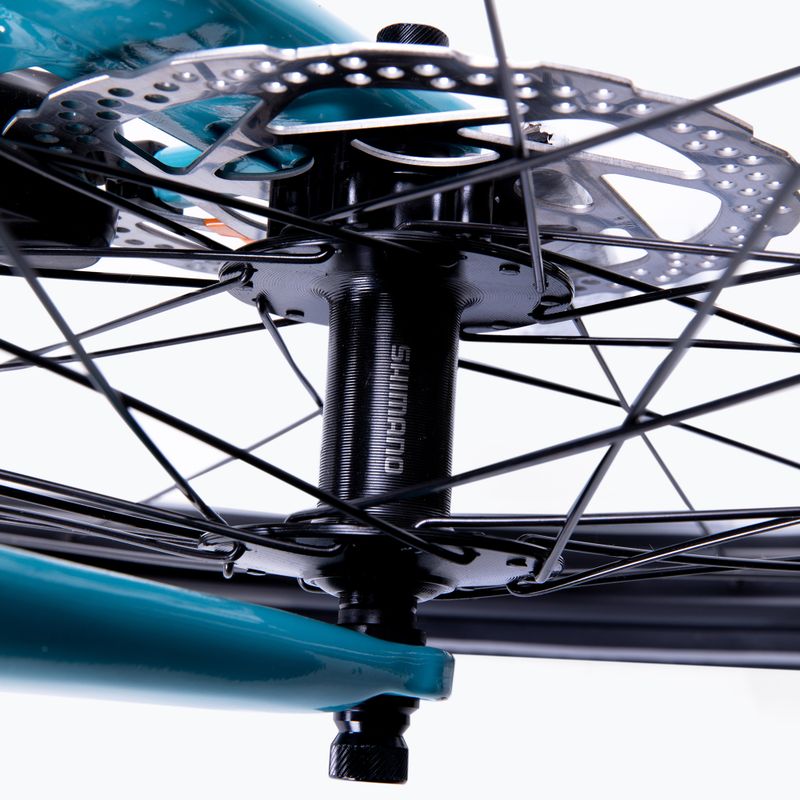 Orbea Optima E40 blue electric bicycle 10
