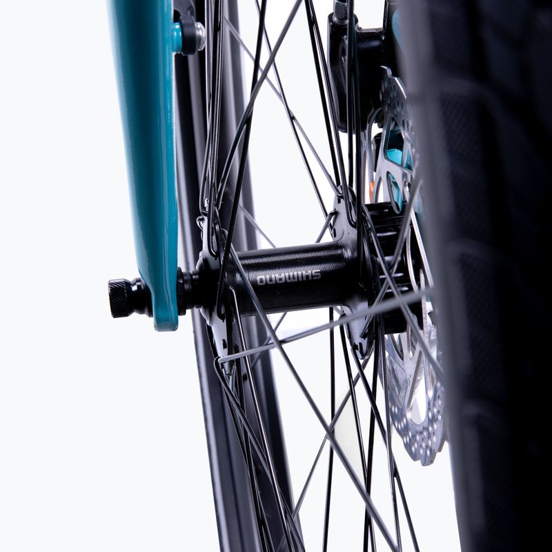 Orbea Optima E40 blue electric bicycle 12