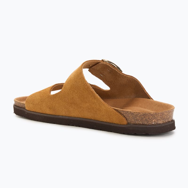 Women's slides Genuins Hawaii Velour camel 3