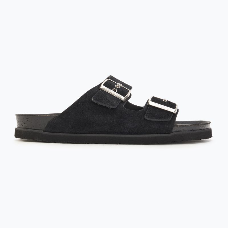 Women's slides Genuins Hawaii Velour black 2