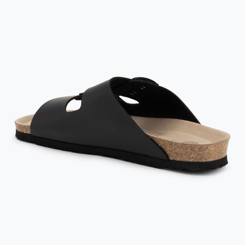 Women's slides Genuins Hawaii Vegan black 3