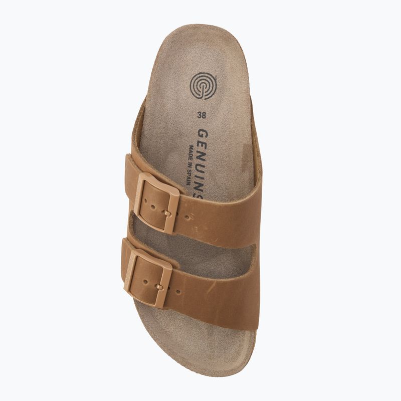 Women's slides Genuins Hawaii Oiled Leather clay 5