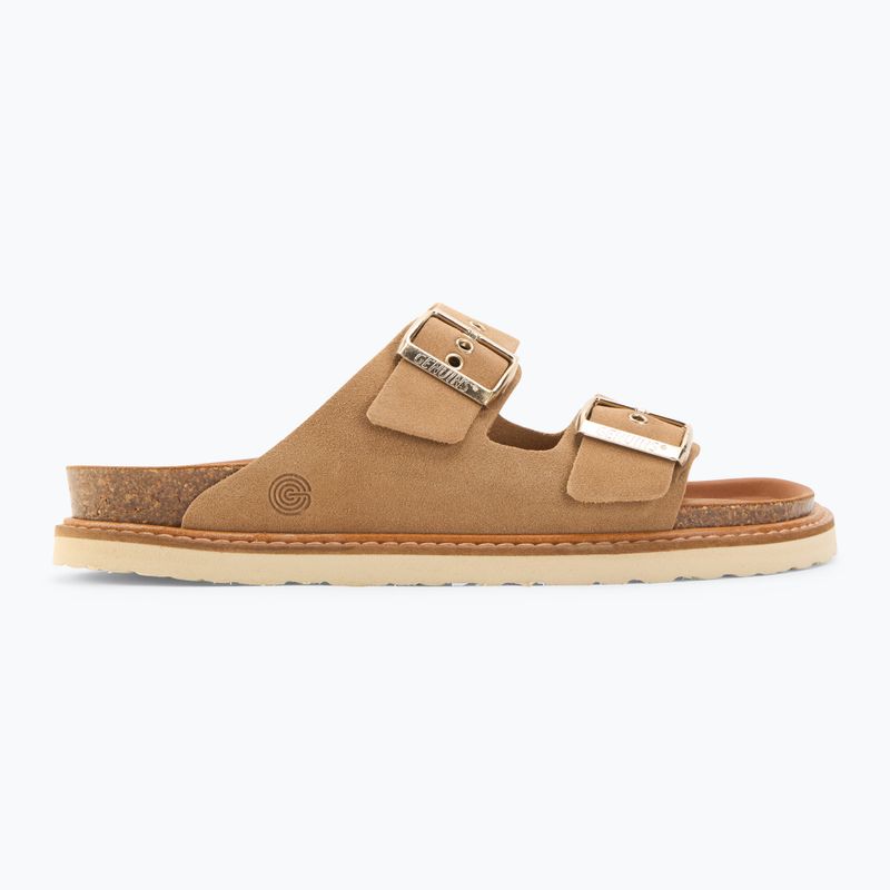 Women's slides Genuins Hawaii Velour almond 2