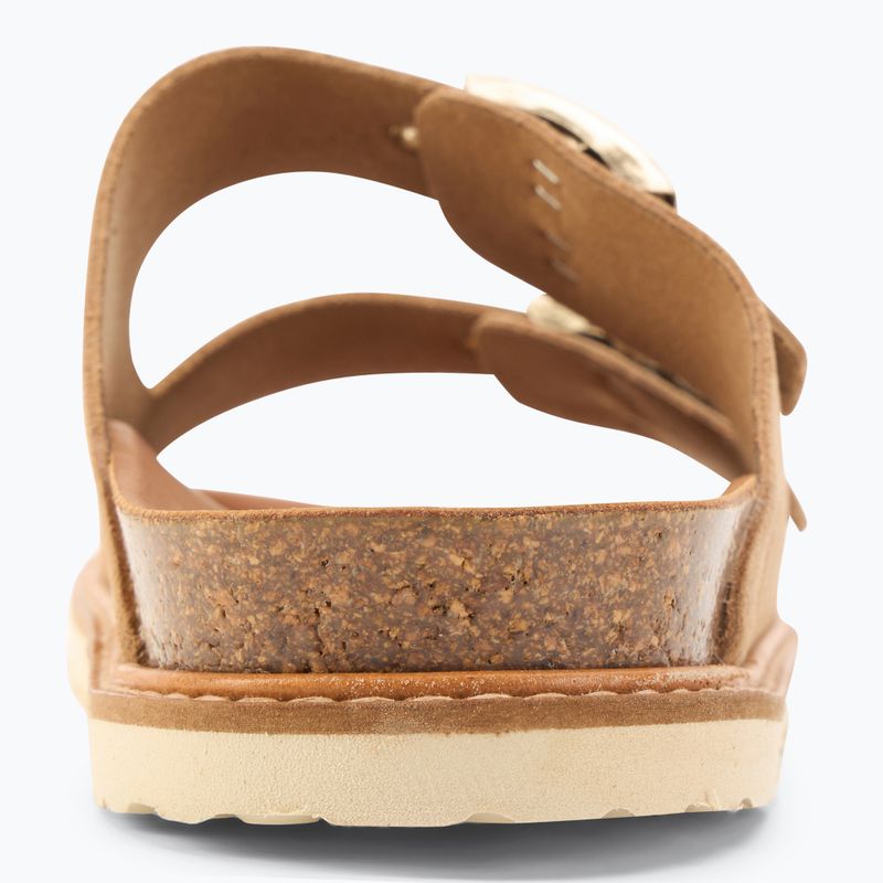 Women's slides Genuins Hawaii Velour almond 6