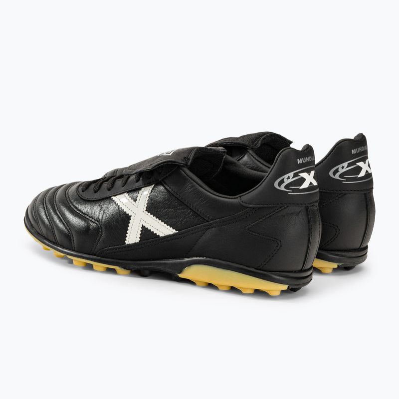 MUNICH Turf Mundial football boots black/white 3