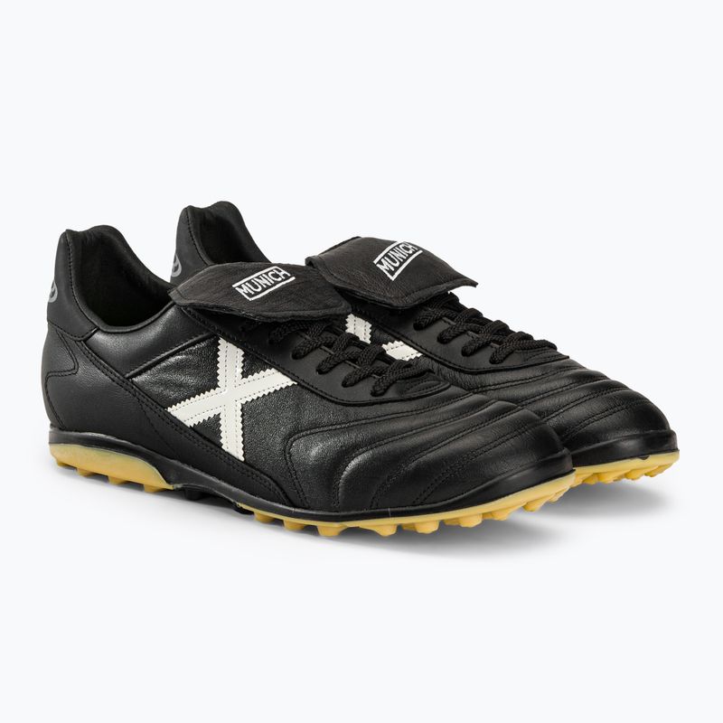 MUNICH Turf Mundial football boots black/white 4