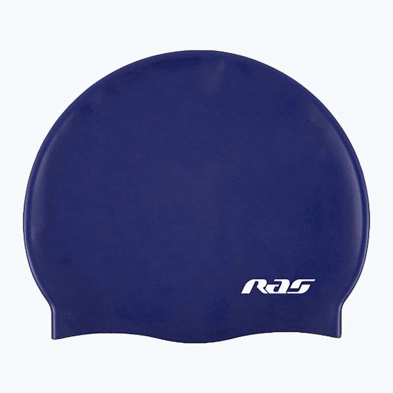RAS Silicone swimming cap navy