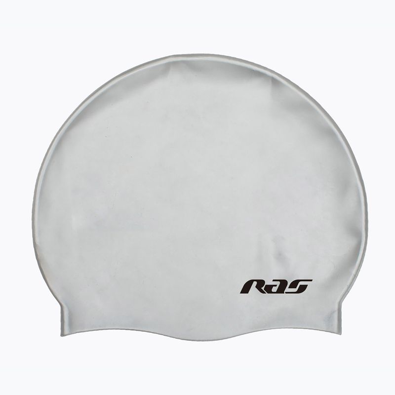 Swim cap RAS Silicone silver
