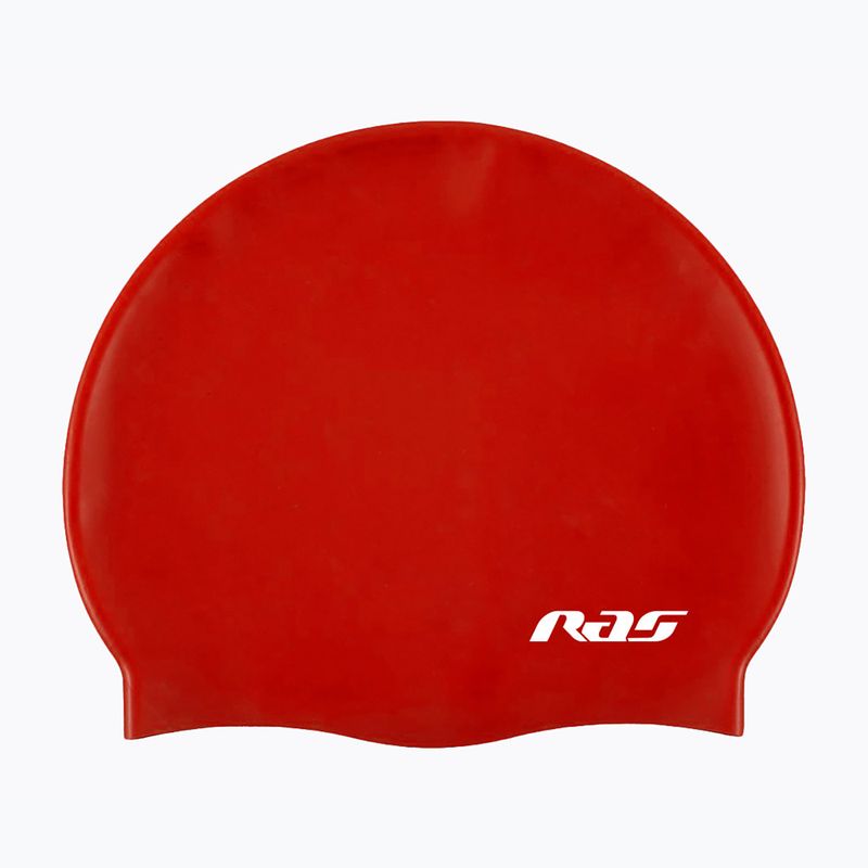 Children's swim cap RAS Silicone red