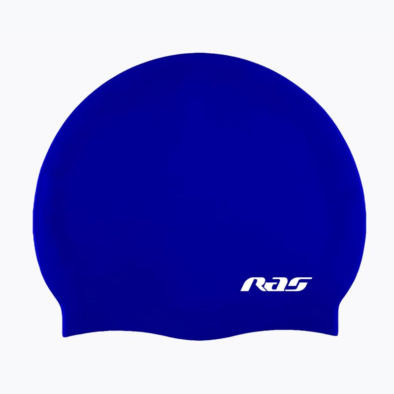 Children's swim cap RAS Silicone royal blue