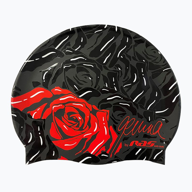 RAS Rose swimming cap black