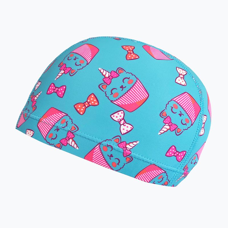 Kidsʼ swimming cap RAS Patterned Elastane sweet cat 3