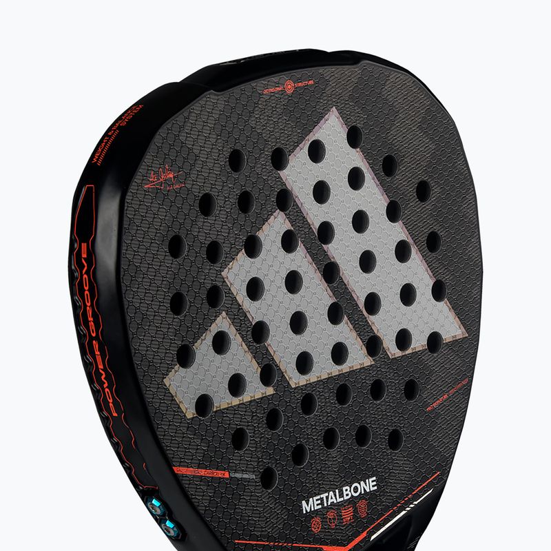 Padel racket adidas Metalbone 2026 black/red 5