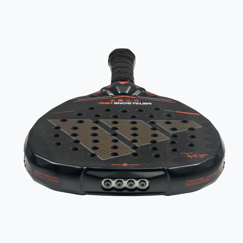 Padel racket adidas Metalbone Hrd+ 2026 black/red 4