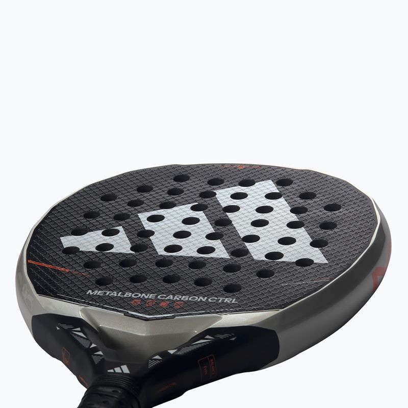 Padel racket adidas Metalbone Carbon CTRL 2026 white/black 7